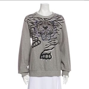 KENZO / Graphic Print Crew Neck Sweater